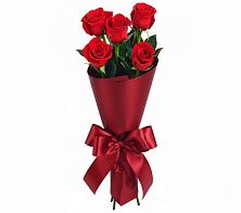 Букет 5 Красных роз Эдлесс Лав в Суворове