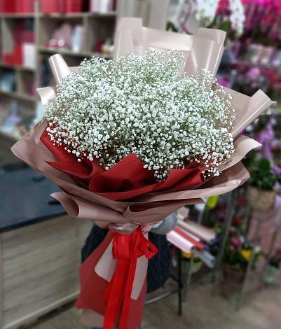 Букет цветов из: Гипсофила в Суворове