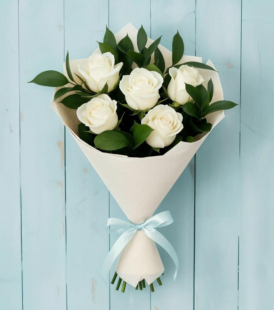 Букет цветов из: Розы в Суворове