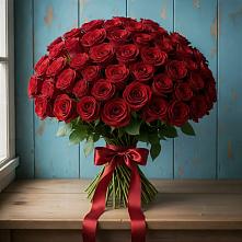 Букет Красные розы Блэк Меджик в Суворове