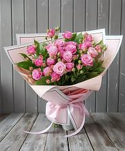 Букет Розовый кустик #REPLACE_PRED# Суворове