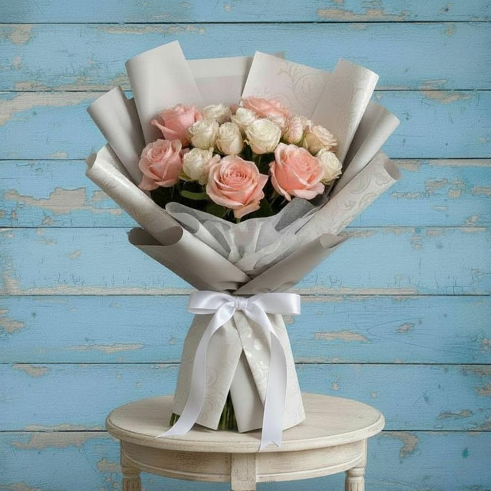Букет цветов из: Розы в Суворове