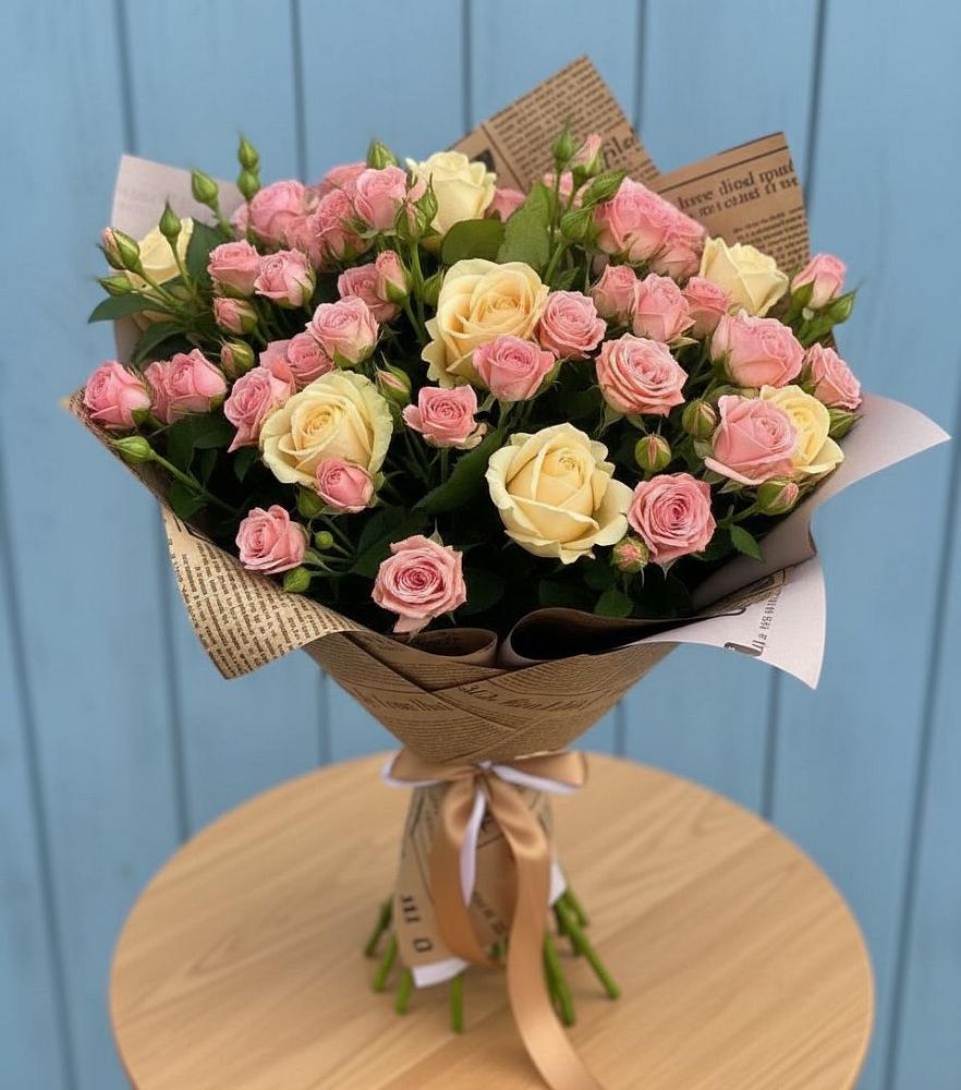 Букет цветов из: Розы в Суворове