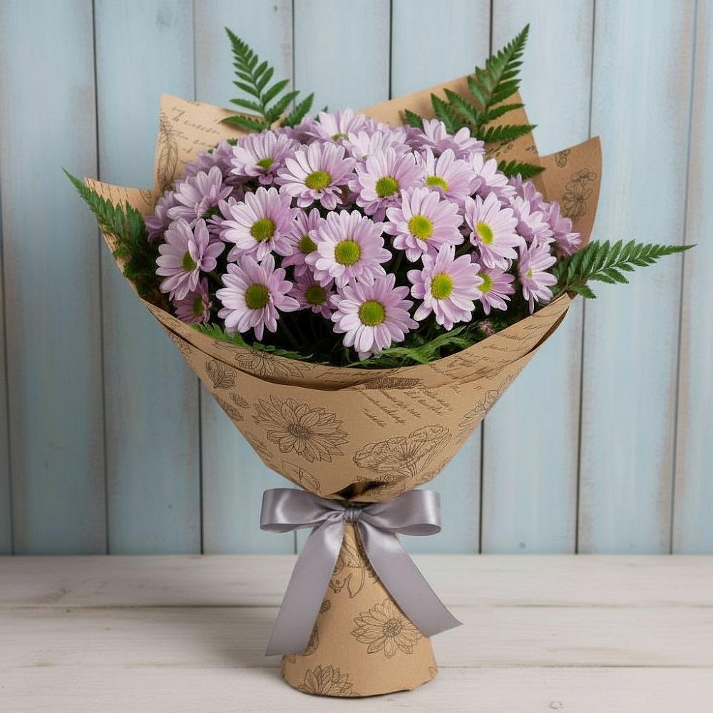 Букет цветов из: Хризантемы в Суворове