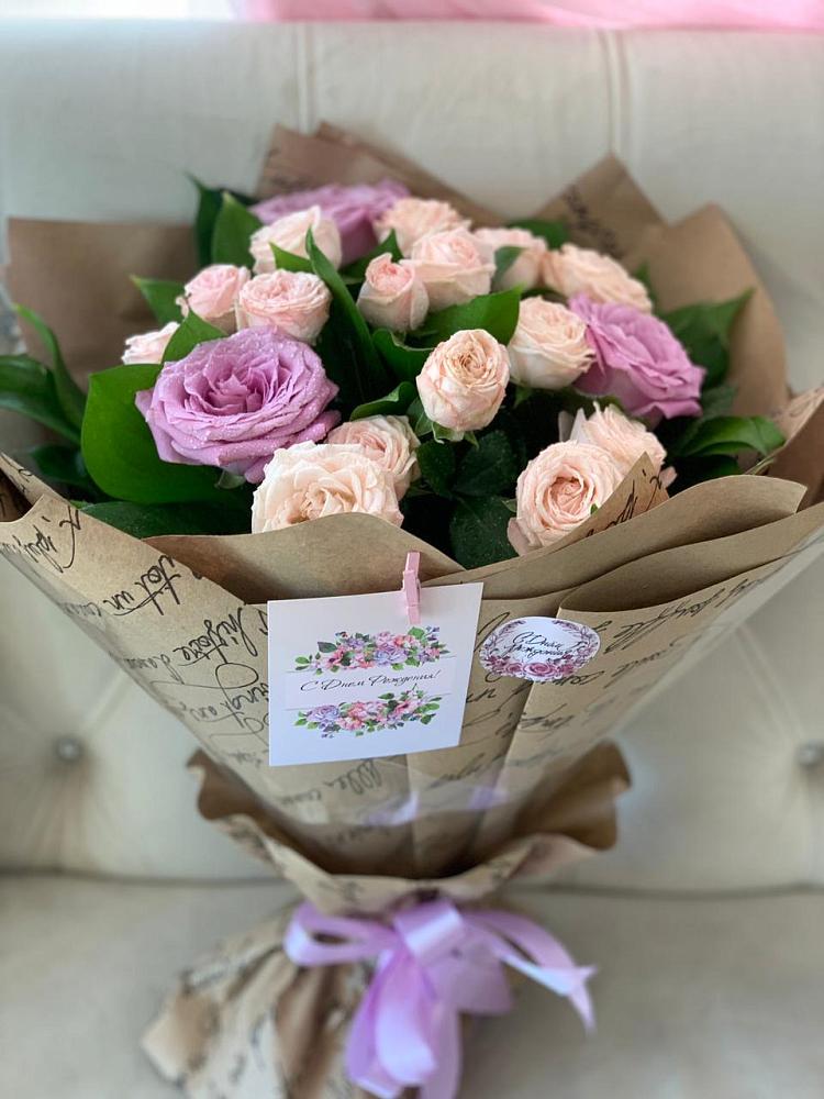 Букет цветов из: Розы в Суворове