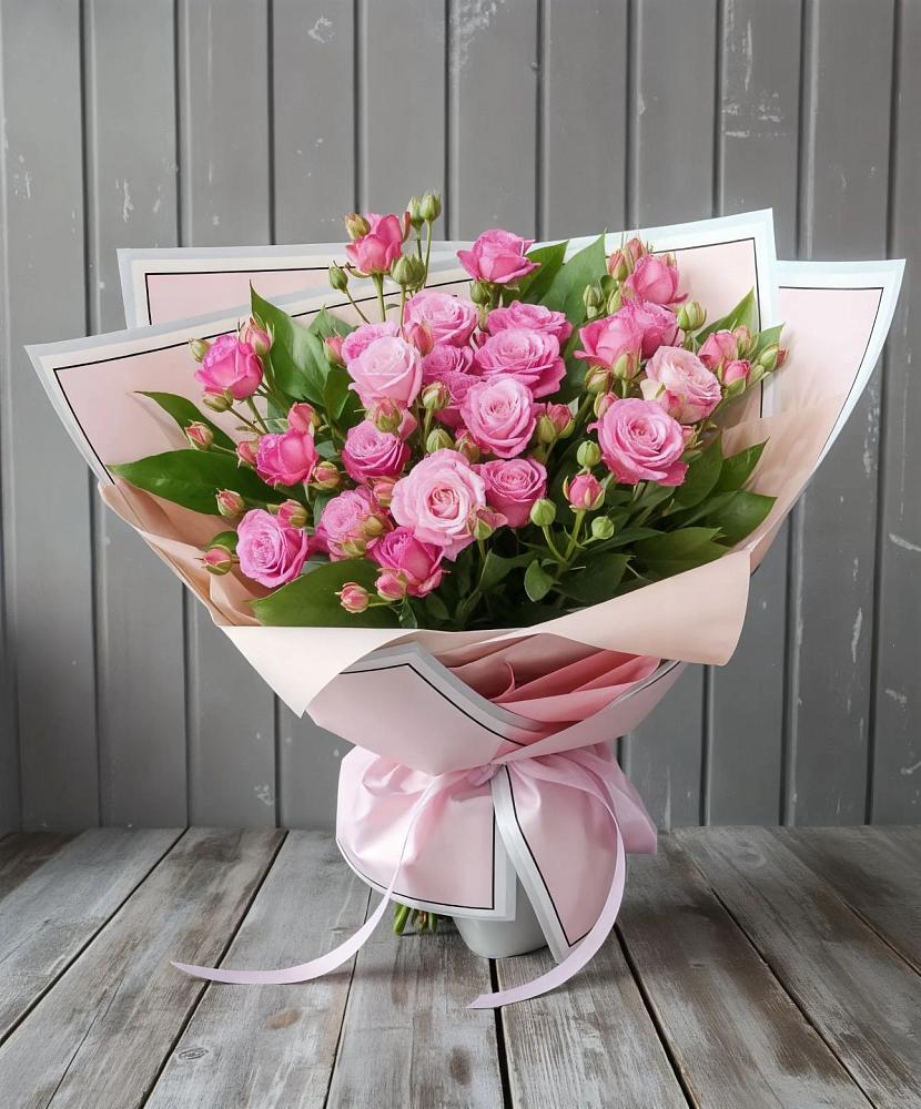 Букет Розовый кустик в Суворове