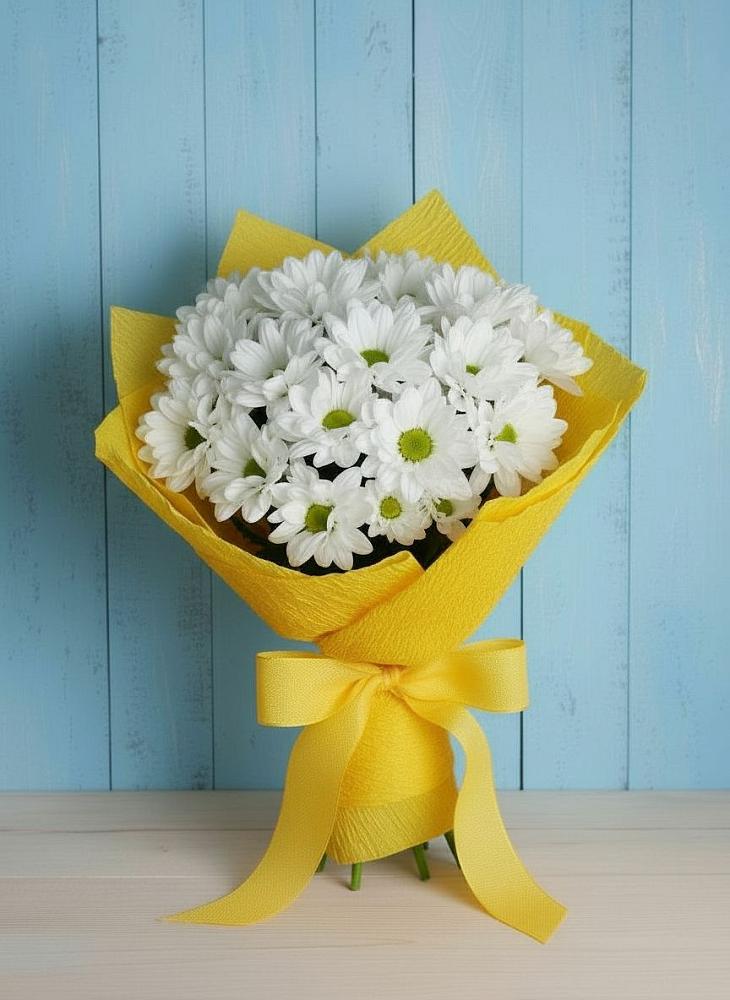 Букет цветов из: Хризантемы в Суворове