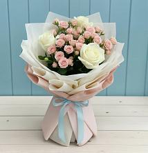 Букет цветов из:  Розы в Суворове