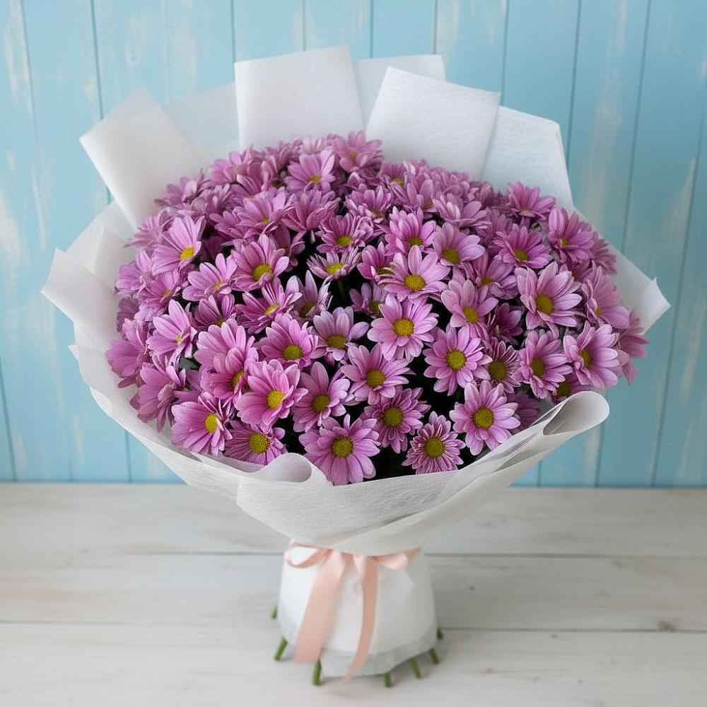 Букет цветов из: Хризантемы в Суворове