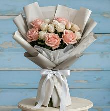 Букет цветов из:  Розы #REPLACE_PRED# Суворове