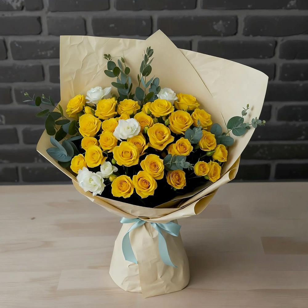 Букет цветов из: Розы в Суворове