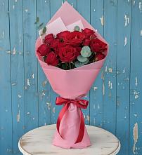 Букет цветов из:  Розы в Суворове