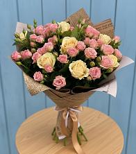Букет цветов из:  Розы в Суворове
