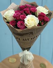 Букет цветов из:  Розы в Суворове