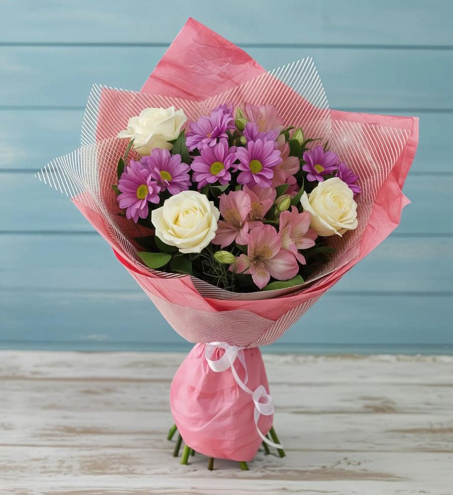 Букет цветов из: Герберы в Суворове