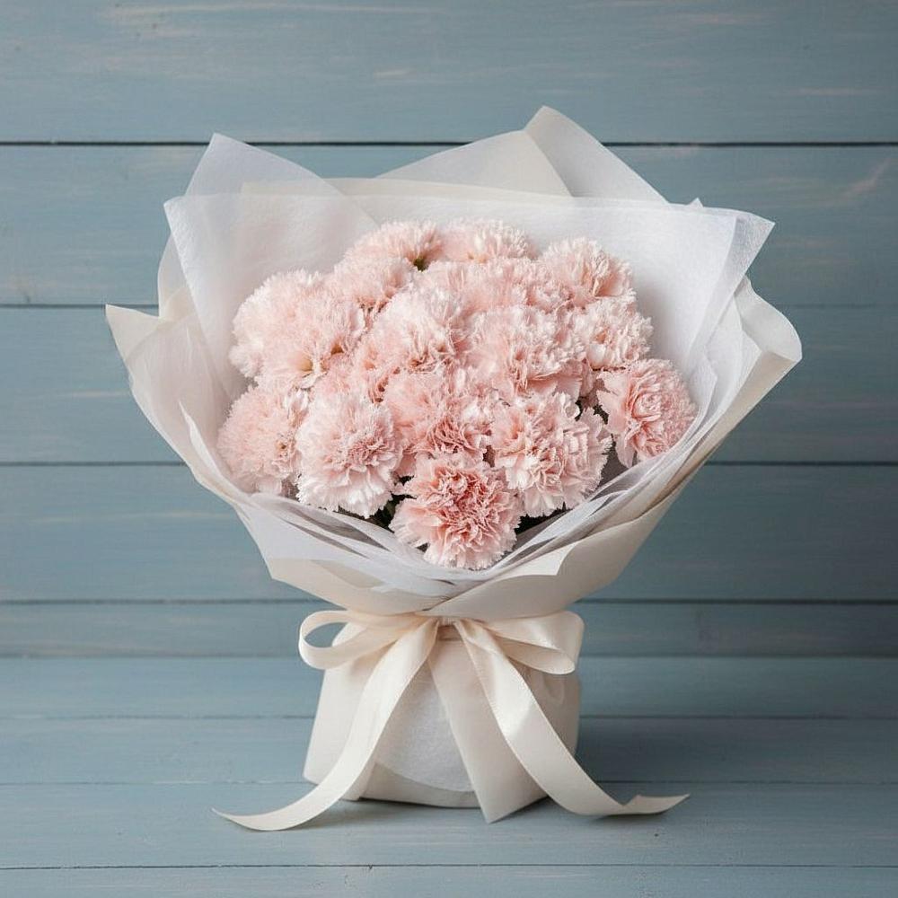 Букет цветов из: Гвоздики в Суворове