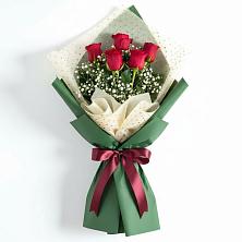 Букет цветов из:  Розы в Суворове