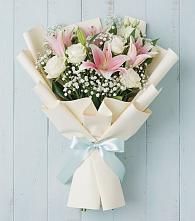 Букет цветов из:  Лилии в Суворове