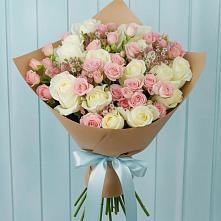 Букет цветов из:  Розы в Суворове