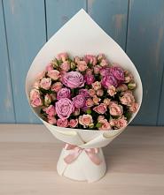 Букет цветов из:  Розы в Суворове